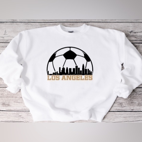 Gildan Tops - Los Angeles FC Crewneck